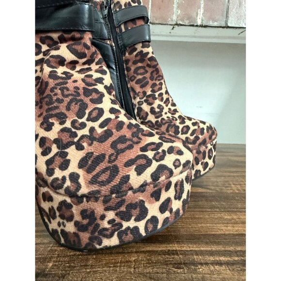 UNSENSORED women’s size 6.5/7 cheetah stilettos - Picture 2 of 12